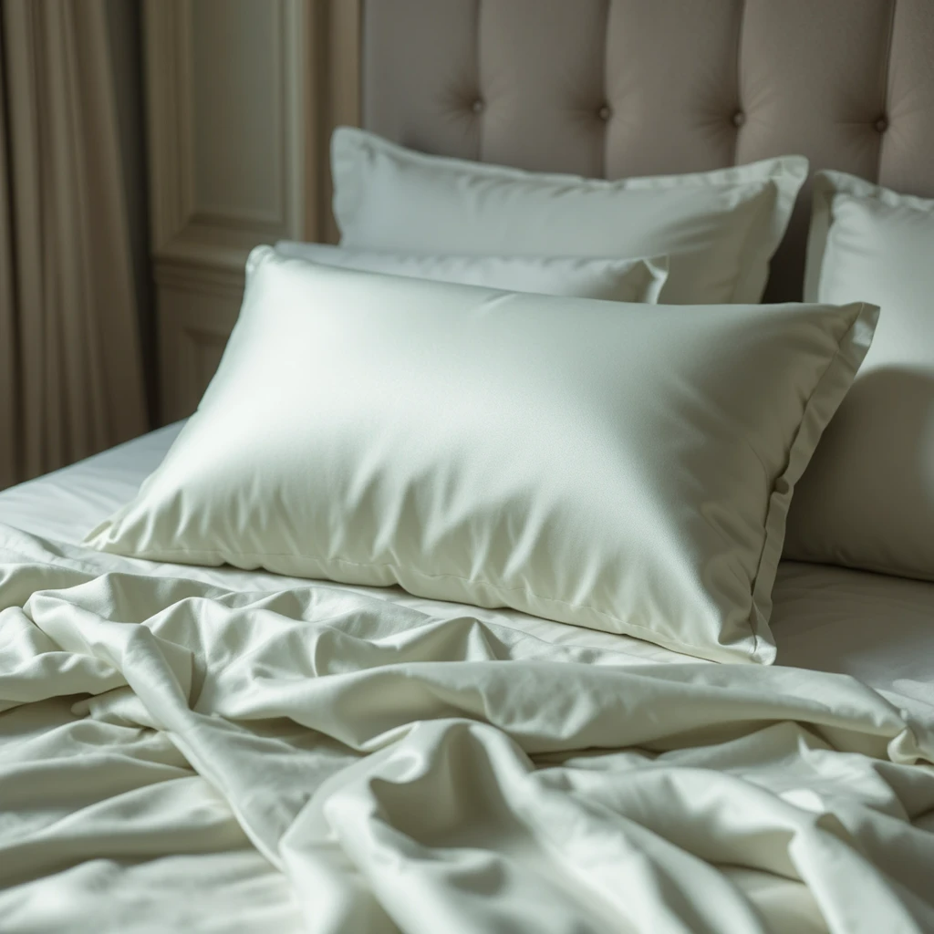 Satin pillowcase for hair care