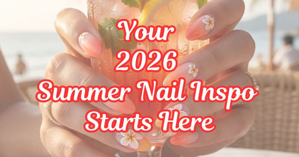 summer nails 2026 trends aesthetic almond nails glossy designs inspiration